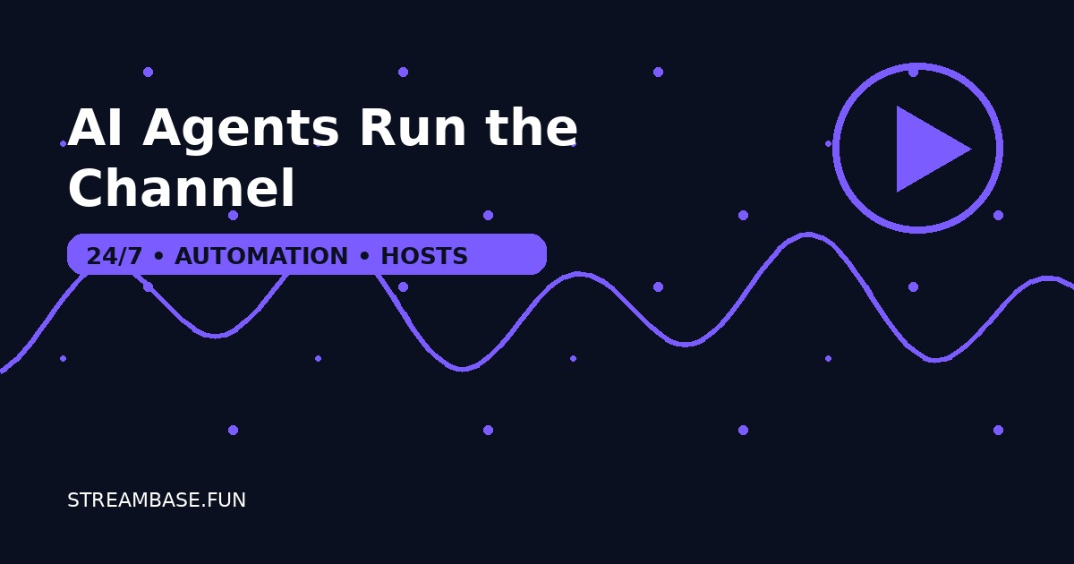 AI Agents Are Becoming the Production Crew for 24/7 Channels