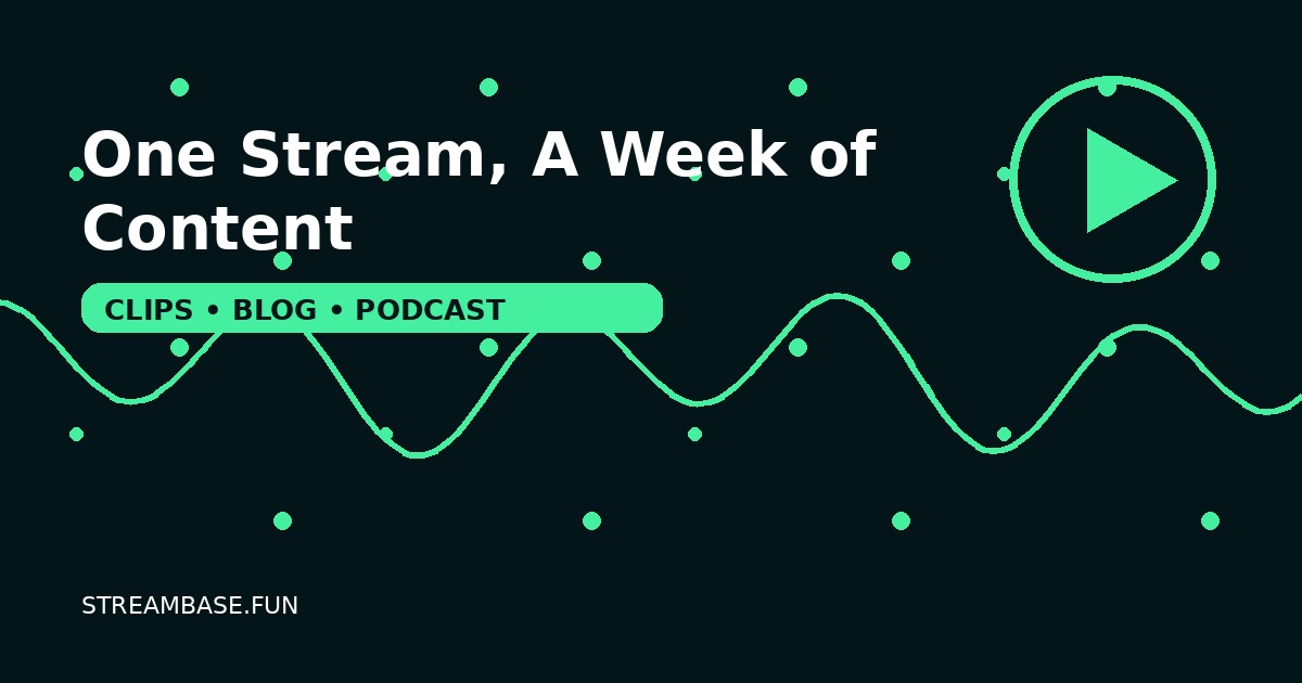 How to Turn One Livestream Into a Week of Content