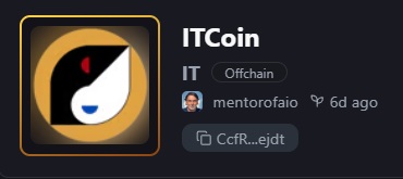 ITISM IT COin ITISM IT COin