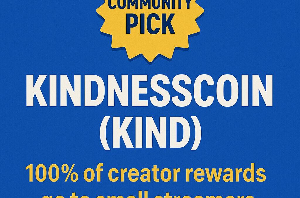 Community Pick: KindnessCoin (KIND)