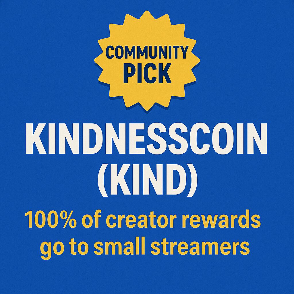 Community Pick: KindnessCoin (KIND)