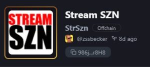 Streaming Season SZN